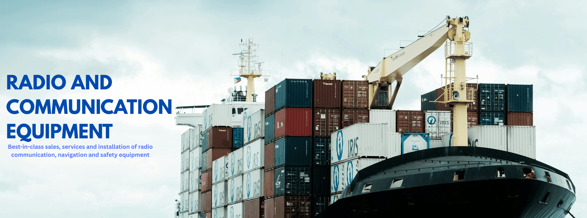 Best-in-class sales, services and installation of radio communication, navigation and safety equipment